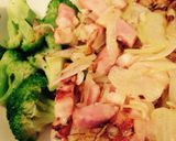うっま〜!厚切りベーコンとトマトのパスタ作り方4写真