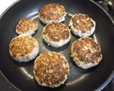 キャベツハンバーグ、ケチャップとソースで作り方6写真