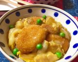 コーンクリームコロッケ丼作り方6写真