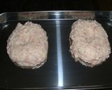 大葉にんにくを使って鶏豆腐ハンバーグ♪作り方3写真