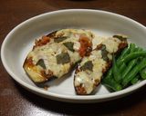 ●夏野菜●なすのトマトソース焼作り方5写真