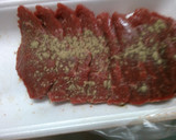 簡単！ 焼き肉　牛肉　もやしの　和風炒め作り方1写真