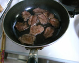 簡単！ 焼き肉　牛肉　もやしの　和風炒め作り方3写真