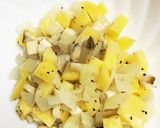 ポテトオムレツ 〜豆乳ケチャチーソース〜作り方3写真