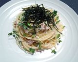 ツナと貝割れのお手軽 冷製パスタ作り方5写真