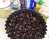 簡単！オレオdeレアチーズケーキ作り方2写真
