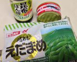 鮭缶と枝豆のタルポンオニオンスライス作り方1写真