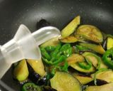 夏おかず☀茄子とピーマンのカレー炒め作り方8写真