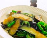 夏おかず☀茄子とピーマンのカレー炒め作り方10写真
