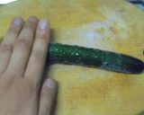 きゅうりの板ずり作り方1写真