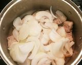 ★豚バラブロックと玉ねぎ煮込み★作り方5写真