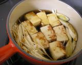 ルクルーゼで豆腐の卵とじ作り方2写真