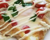 朝食に✿簡単ゴマ入りガレット作り方11写真