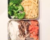 ヘルシー♪鮭の豆腐クリームグラタン☆作り方1写真