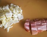 ＊ベーコンとぶなしめじの和風パスタ＊作り方1写真