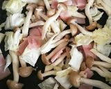 ＊ベーコンとぶなしめじの和風パスタ＊作り方4写真