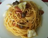 ＊ベーコンとぶなしめじの和風パスタ＊作り方6写真
