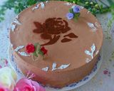 ♡2層のショコラチーズケーキ♡作り方17写真
