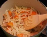 しゃぶしゃぶ肉でハッシュドポーク作り方2写真