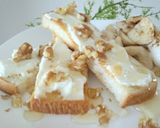 幸せ朝ご飯♪水切りヨーグルトのトースト作り方3写真