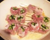 *アスパラのクルクル豚巻き串*作り方3写真