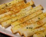 パン耳で節約おつまみ！磯辺マヨネーズ焼き作り方5写真