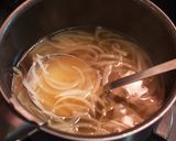 ベーコンチーズトーストスープ作り方1写真