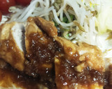 とりむねしょうが焼きのチヤーハン♪作り方1写真