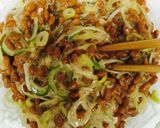 青海苔と胡麻と鰹風味の納豆スパゲッティ作り方4写真