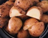 自家製冷凍いつでも厚切りポテトフライ作り方1写真