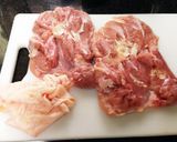 ミョウガと大葉のチキンロール作り方2写真