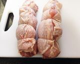 ミョウガと大葉のチキンロール作り方6写真