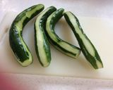 韓国風きゅうりといかの酢の物作り方1写真