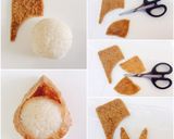 キャラ弁 ☆ おいなりさん ♡ トトロ作り方1写真