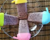 ＊あずきミルク＊アイスキャンディ作り方4写真