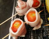 簡単料理！！トマトの豚巻き作り方2写真