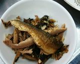 栄養素満点アボカドとろろ塩サンマ素麺作り方2写真