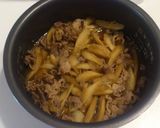 牛ごぼうご飯作り方4写真