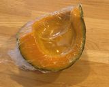薄い衣・塩味付き かぼちゃの天ぷら作り方1写真