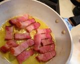 豆乳カルボナーラ作り方1写真