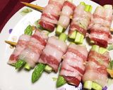 BBQに！アスパラのイベリコ巻き作り方2写真