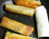 チーズ入り☆きんぴら春巻き作り方2写真