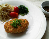 簡単に♪おからでふっくら和風ハンバーグ作り方5写真