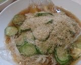 簡単♪きゅうりとすり胡麻たっぷりそうめん作り方3写真
