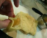 鶏モモと茄子とたまご巾着の煮つけ作り方7写真