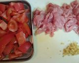さっぱり☆豚肉トマト胡瓜のオイマヨ炒め★作り方2写真