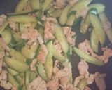 さっぱり☆豚肉トマト胡瓜のオイマヨ炒め★作り方6写真