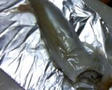 新鮮なイカのホイル焼き作り方2写真