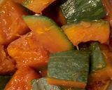 家のかぼちゃ煮物作り方1写真