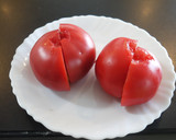 トマトとえごま油の 冷たいスープ♡作り方1写真